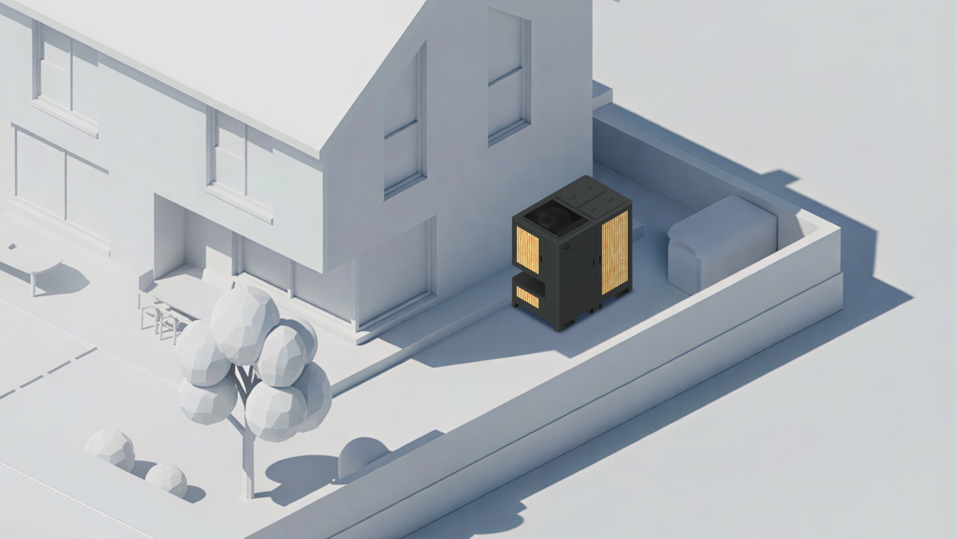 When is a heat pump truly quiet enough?